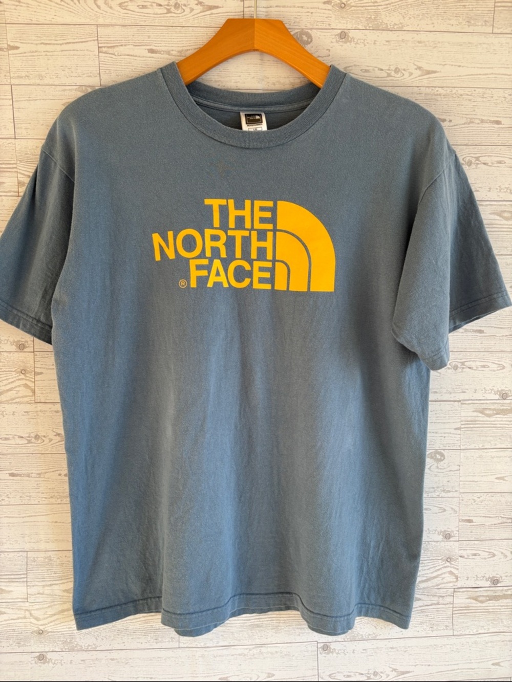 The North Face Half Dome Tee Mens Large Blue gorpcore vintage camping outdoors